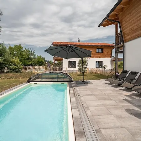 Kuhglockerl Mit Pool, Whirlpool & Sauna Fuer 8 * Inzell